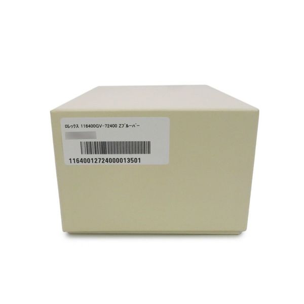 ロレックス ミルガウス グリーンガラス ランダムシリアル ルーレット 116400GV ROLEX 腕時計 Zブルー文字盤