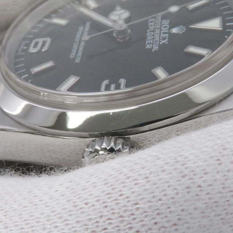 ロレックス エクスプローラー1 A番 14270 ROLEX 腕時計 黒文字盤