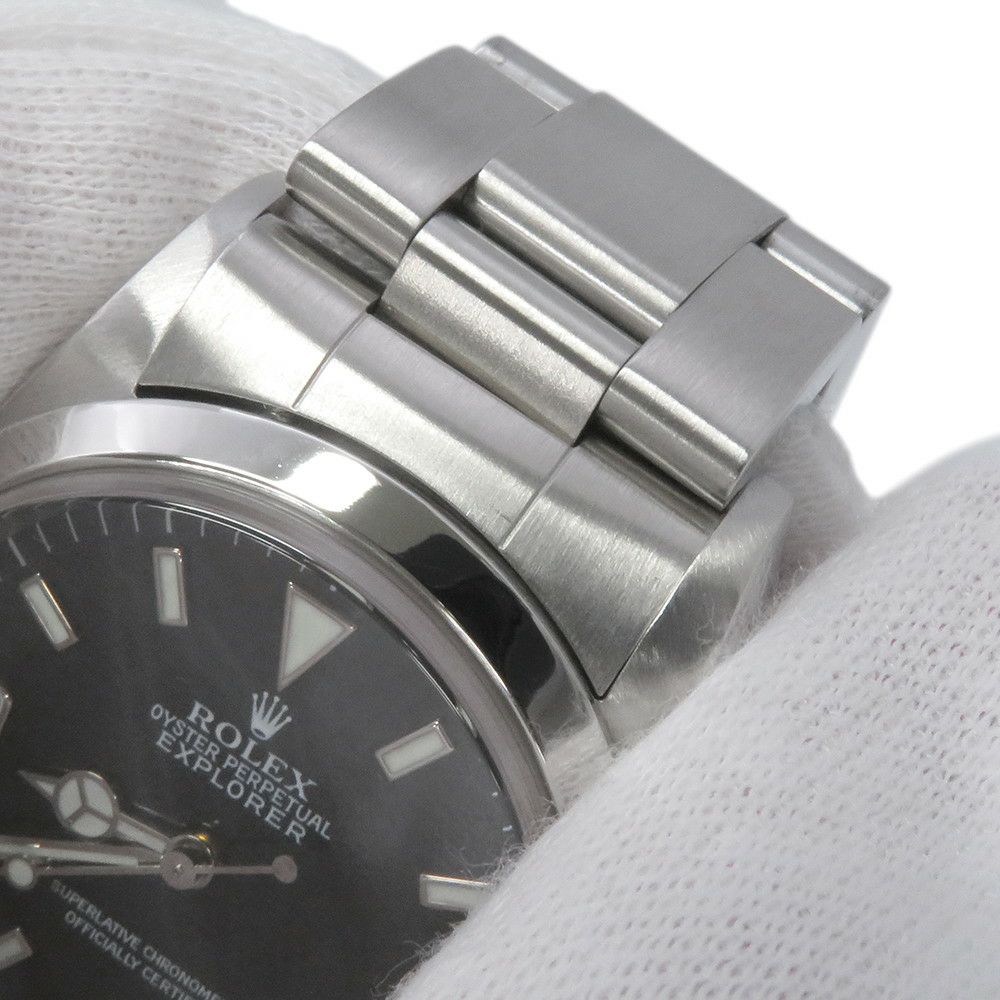 ロレックス エクスプローラー1 A番 14270 ROLEX 腕時計 黒文字盤