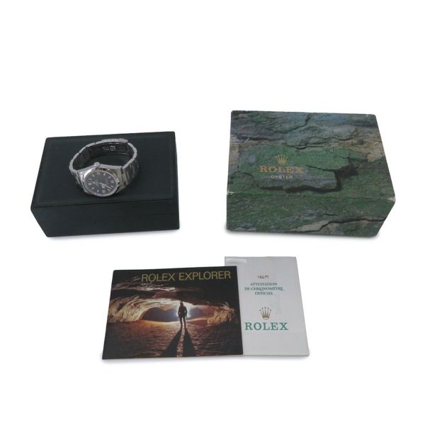 ロレックス エクスプローラー1 A番 14270 ROLEX 腕時計 黒文字盤