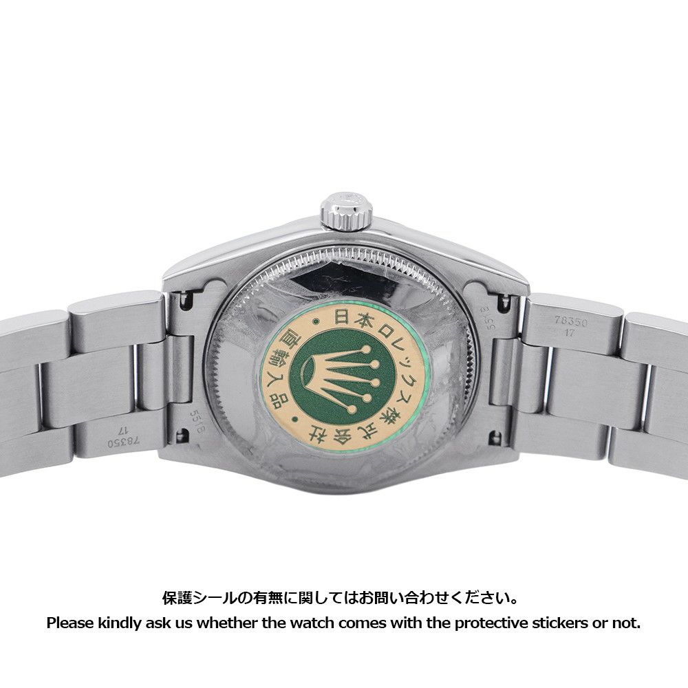 ロレックス オイスターパーペチュアル K番 ROLEX 腕時計 シルバー文字盤