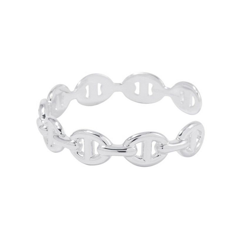 エルメス ブレスレット シェーヌダンクル アンシェネ バングル SV925シルバー サイズSH HERMES バングル