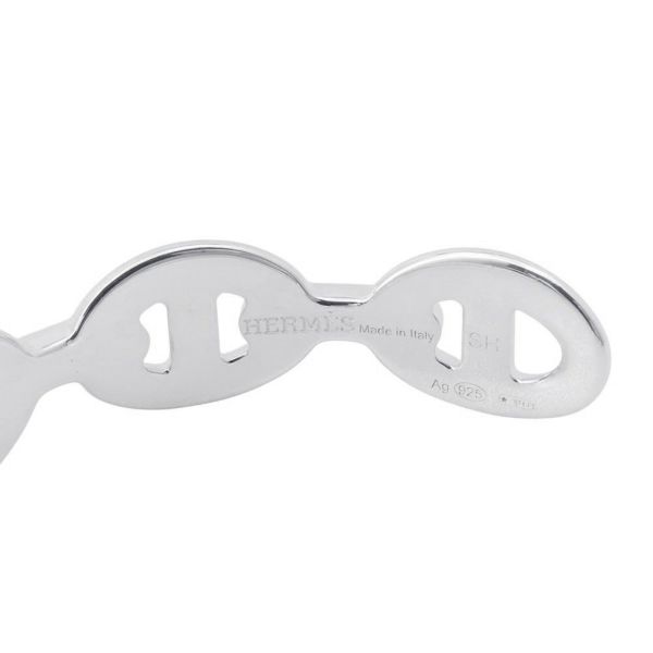 エルメス ブレスレット シェーヌダンクル アンシェネ バングル SV925シルバー サイズSH HERMES バングル