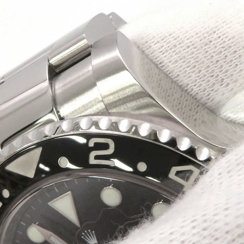 ロレックス GMTマスター2 デイト M番 116710LN ROLEX 腕時計 黒文字盤