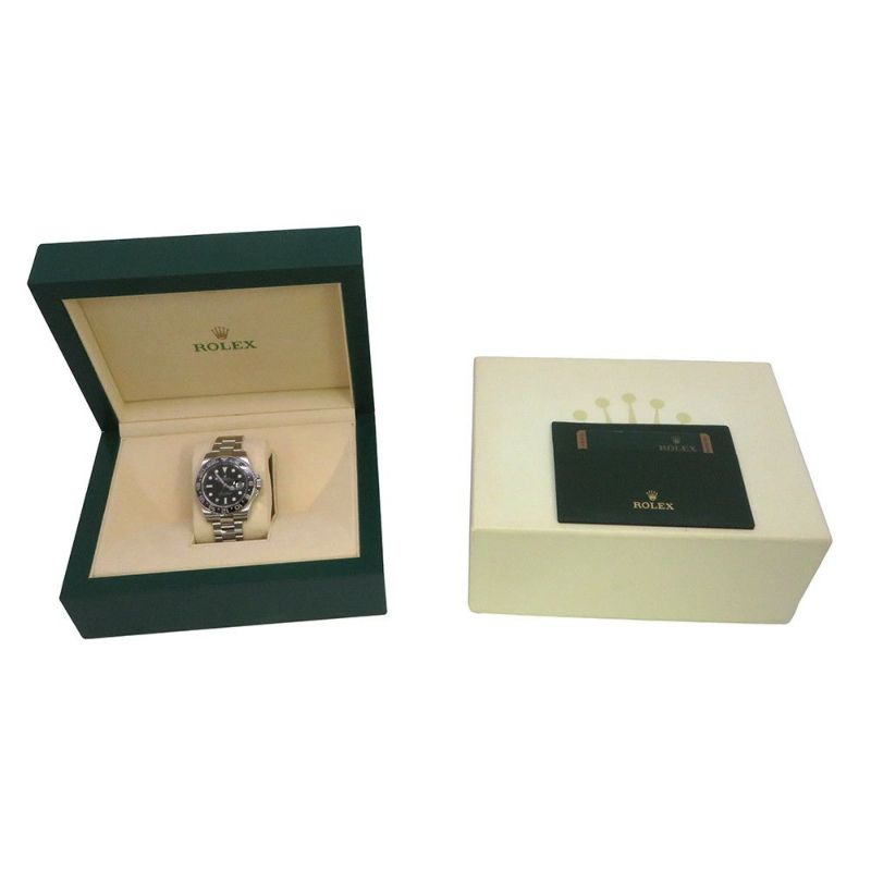 ロレックス GMTマスター2 デイト M番 116710LN ROLEX 腕時計 黒文字盤