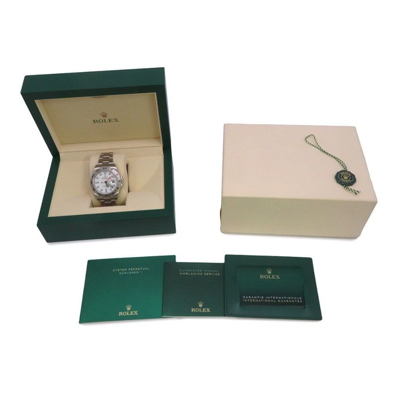 ロレックス エクスプローラー2 ランダムシリアル ルーレット 216570 ROLEX 腕時計 ウォッチ 白文字盤