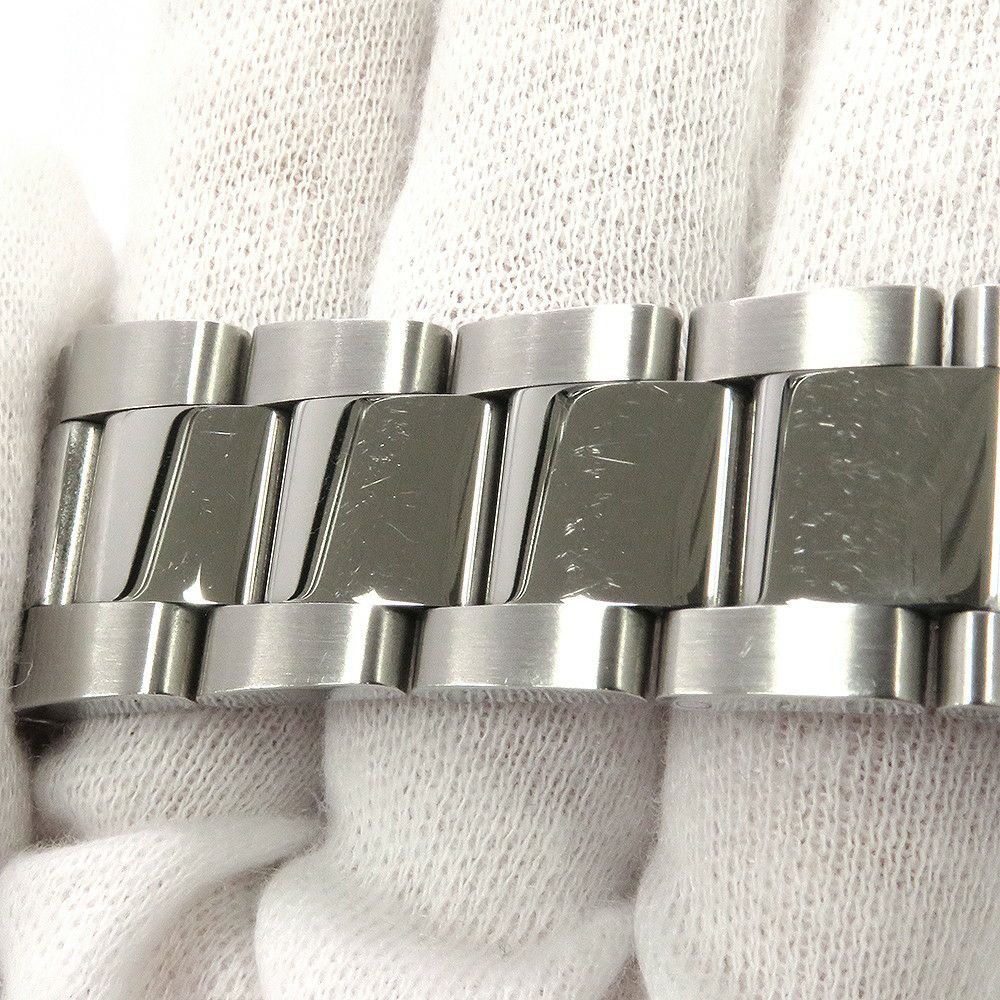 ロレックス デイトジャスト36 SS/K18WG ランダムシリアル ルーレット 126234 ROLEX 腕時計 ホワイト文字盤 ローマン