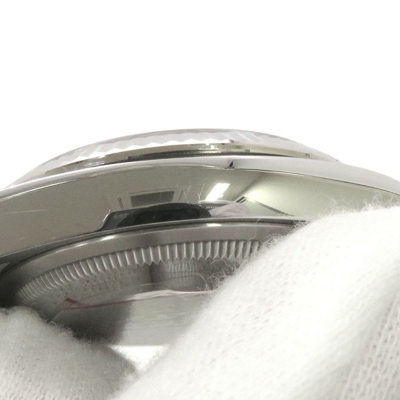 ロレックス デイトジャスト36 SS/K18WG ランダムシリアル ルーレット 126234 ROLEX 腕時計 ホワイト文字盤 ローマン