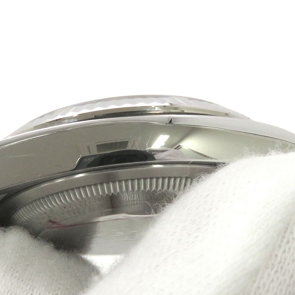 ロレックス デイトジャスト36 SS/K18WG ランダムシリアル ルーレット 126234 ROLEX 腕時計 ホワイト文字盤 ローマン