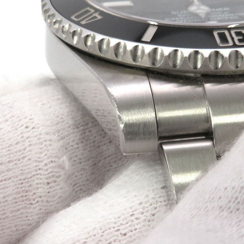 ロレックス サブマリーナ デイト ランダムシリアル ルーレット 116610LN ROLEX 腕時計 ウォッチ　黒文字盤
