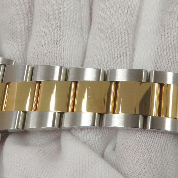 ロレックス エクスプローラーI SS/K18YG ランダムシリアル ルーレット 124273 ROLEX 腕時計 黒文字盤