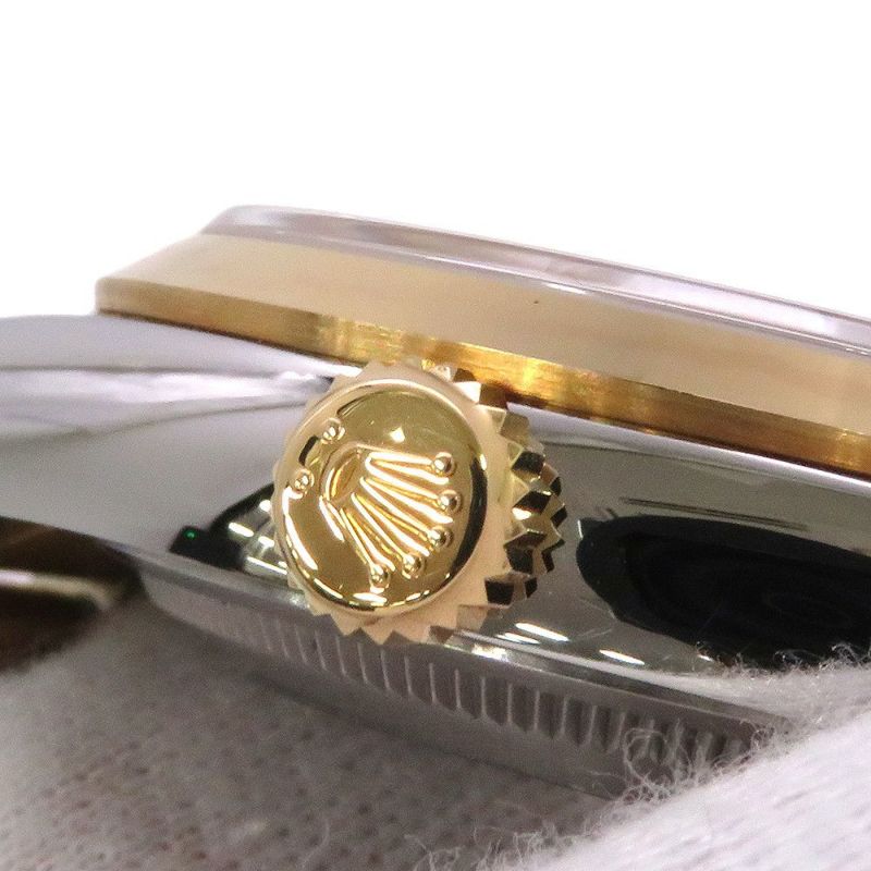 ロレックス エクスプローラーI SS/K18YG ランダムシリアル ルーレット 124273 ROLEX 腕時計 黒文字盤