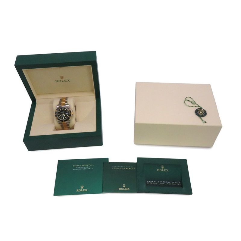 ロレックス サブマリーナ デイト コンビ SS/K18YGイエローゴールド 126613LN ROLEX 腕時計 ウォッチ 黒文字盤