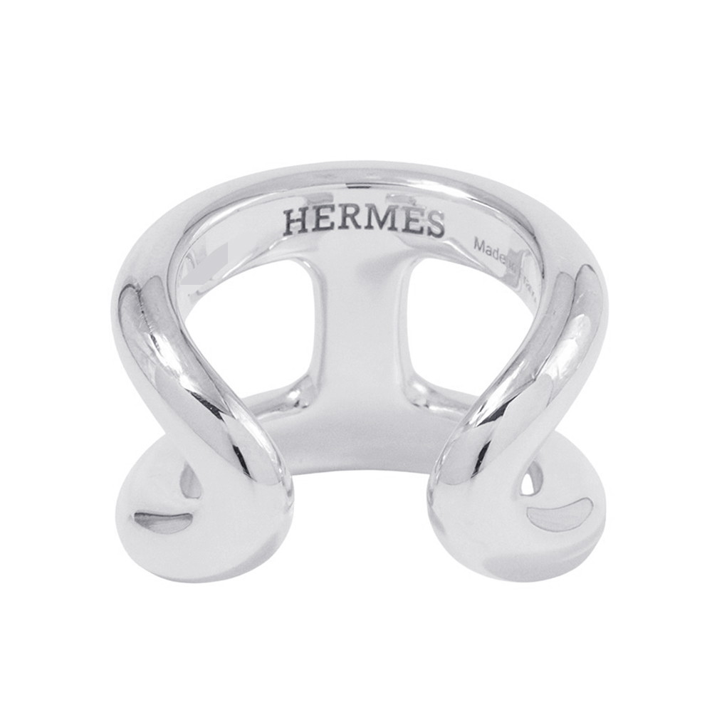 エルメス リング オスモズGM Osmose SV925シルバー リングサイズ53 HERMES ジュエリー 指輪