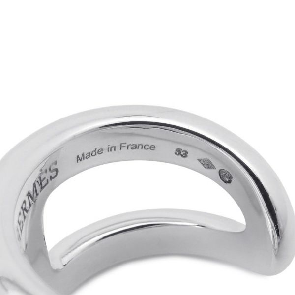 エルメス リング オスモズGM Osmose SV925シルバー リングサイズ53 HERMES ジュエリー 指輪