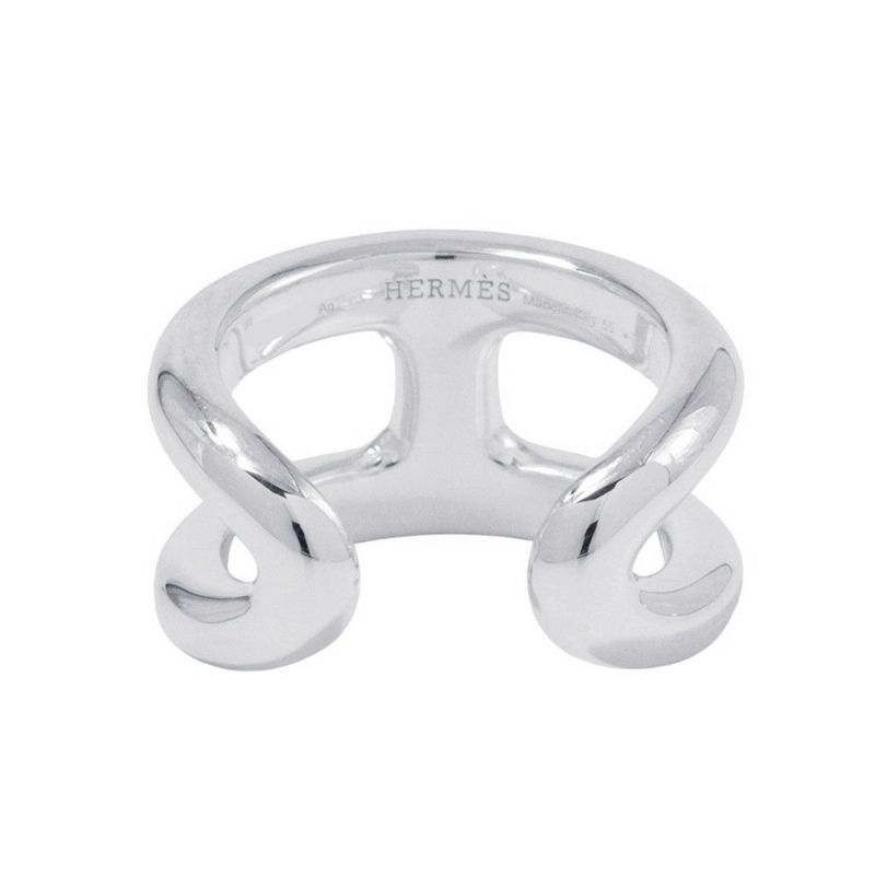エルメス リング オスモズPM Osmose SV925シルバー リングサイズ55 HERMES ジュエリー 指輪