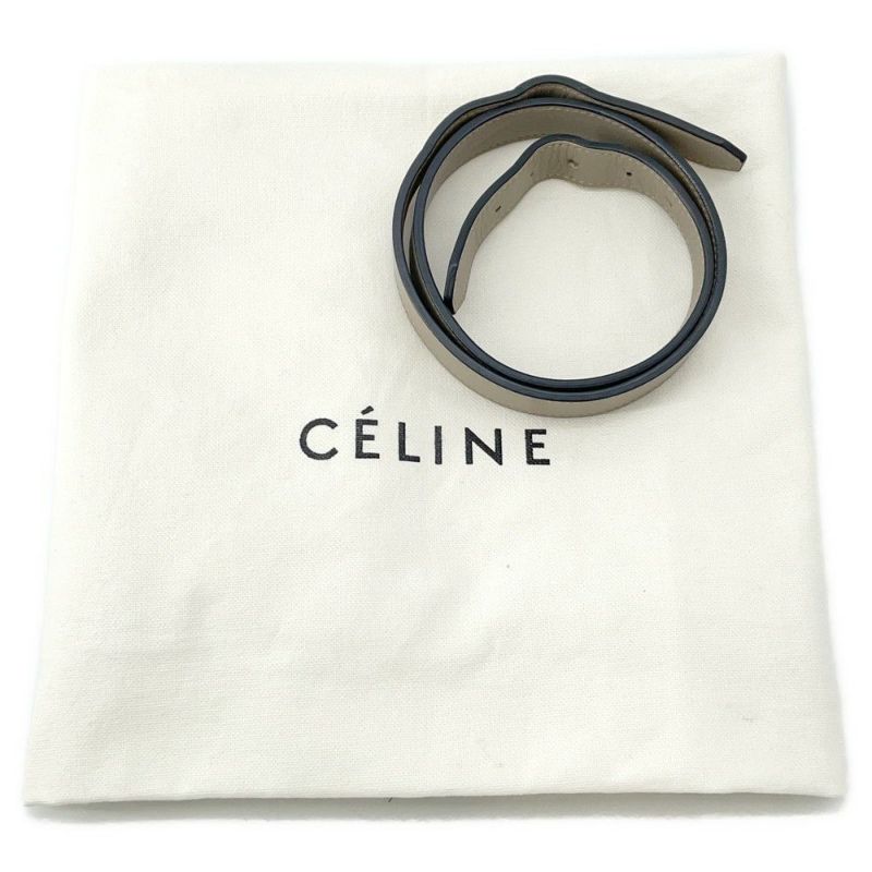 セリーヌ ショルダーバッグ ダイヤモンドクラッチ ハラコ レザー CELINE ワンショルダー