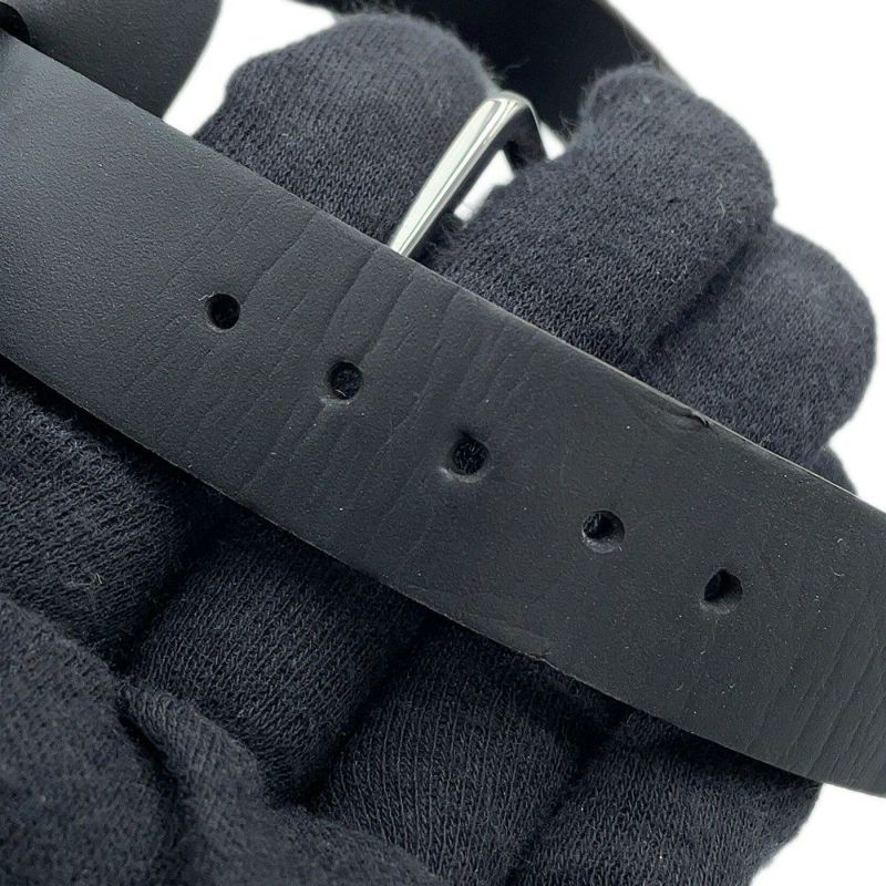 プラダ サンダル クロスサンダル ラバー メンズサイズ8 2X3118 PRADA 靴 黒