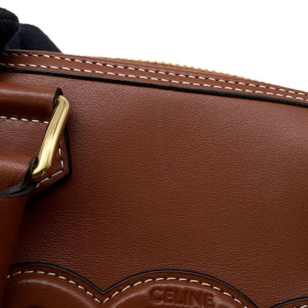 セリーヌ ハンドバッグ トリオンフ スモール ボストン スムースカーフレザー 113773DU3.04LU 2wayショルダー