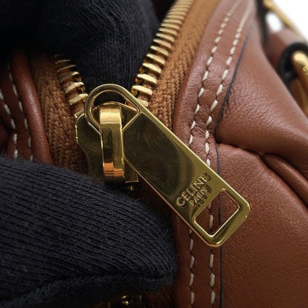 セリーヌ ハンドバッグ トリオンフ スモール ボストン スムースカーフレザー 113773DU3.04LU 2wayショルダー