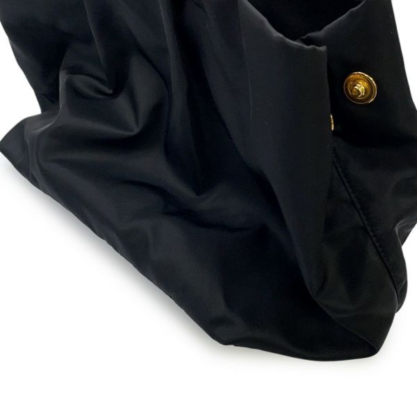 プラダ ハンドバッグ リボン ロゴ ナイロン BN1601 PRADA バッグ 黒