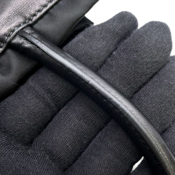 プラダ ハンドバッグ リボン ロゴ ナイロン BN1601 PRADA バッグ 黒