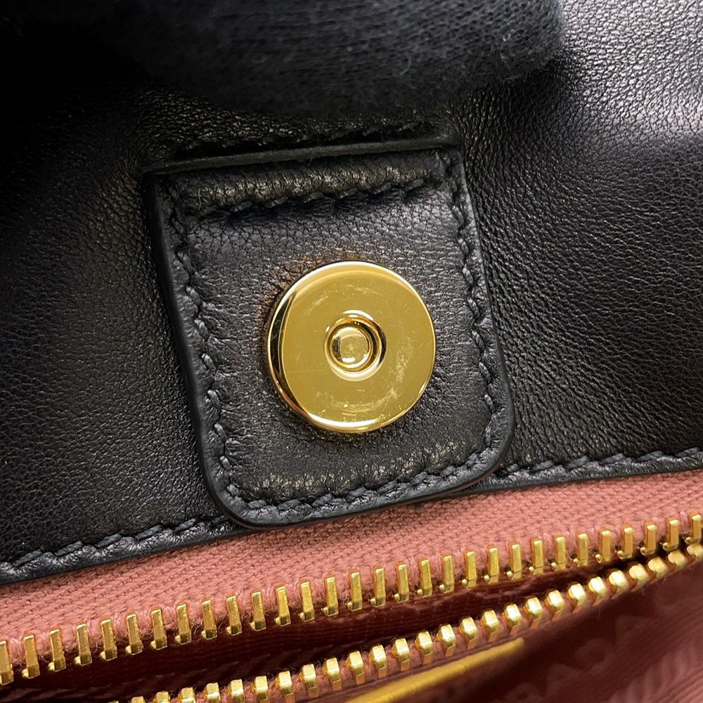 プラダ ハンドバッグ リボン ロゴ ナイロン BN1601 PRADA バッグ 黒