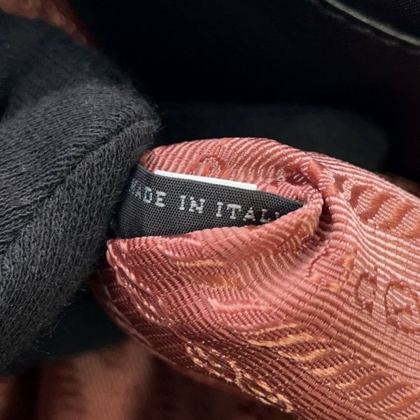 プラダ ハンドバッグ リボン ロゴ ナイロン BN1601 PRADA バッグ 黒