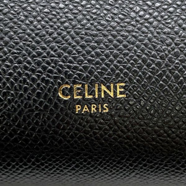 セリーヌ ハンドバッグ ベルトバッグ ナノ カーフレザー 189003 CELINE 2wayショルダー 黒