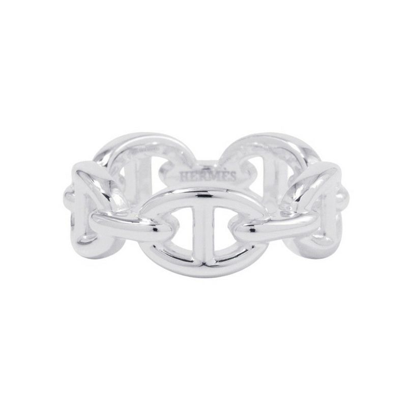 エルメス リング シェーヌダンクル アンシェネPM Enchainee SV925シルバー リングサイズ51 HERMES ジュエリー