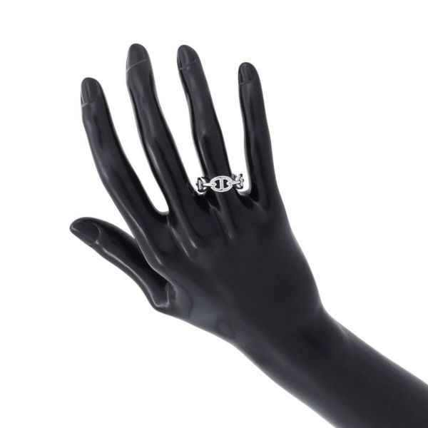 エルメス リング シェーヌダンクル アンシェネPM Enchainee SV925シルバー リングサイズ51 HERMES ジュエリー