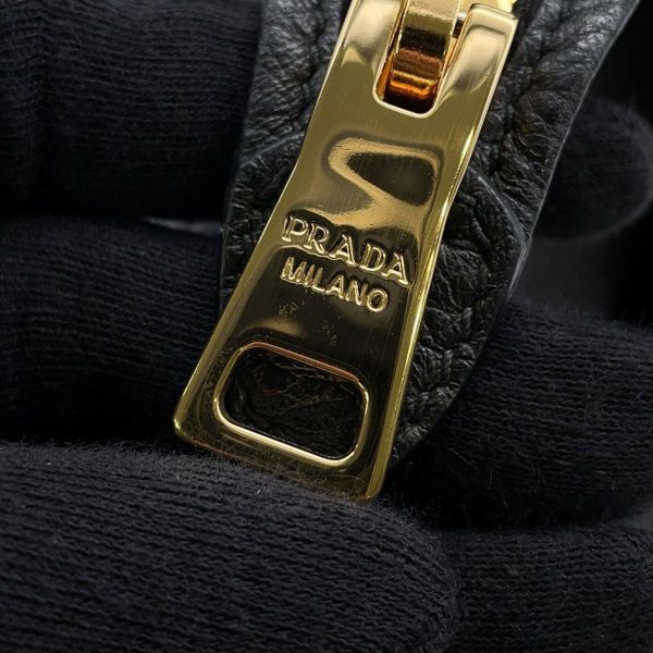 プラダ ハンドバッグ スモール  ヴィッテロダイノ  レザー 1BC145 PRADA 2wayショルダー 黒