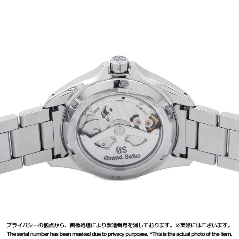 セイコー グランドセイコー スプリングドライブ マスターショップ限定 SBGA073 SEIKO 腕時計 黒文字盤
