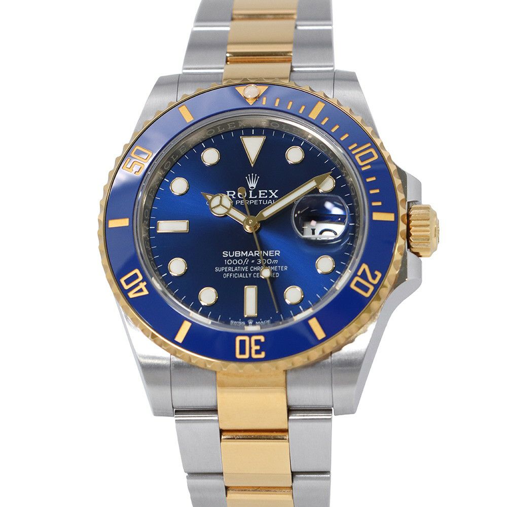 ロレックス サブマリーナ デイト コンビ SS/K18YGイエローゴールド 126613LB ROLEX 腕時計 ウォッチ ブルー文字盤