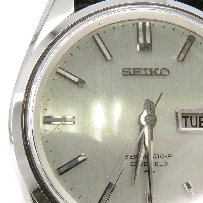セイコー マチックP デイデイト 5106-8010 SEIKO 腕時計 シルバー文字盤 アンティーク