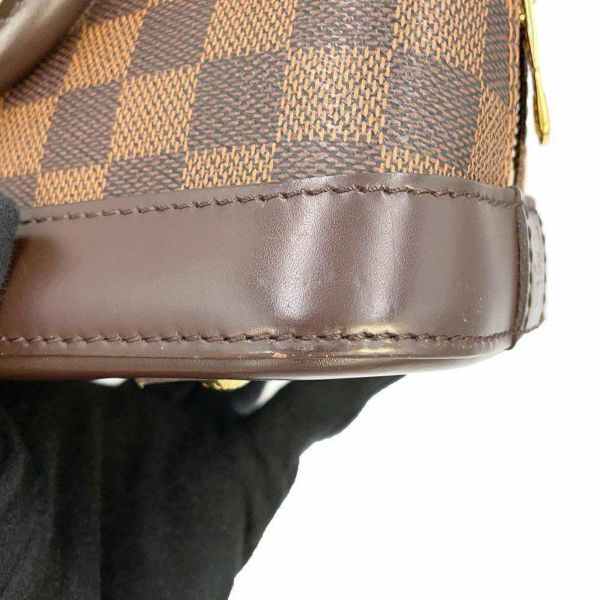 ルイヴィトン ハンドバッグ ダミエ・エベヌ アルマBB N41221 LOUIS VUITTON 2wayショルダーバッグ