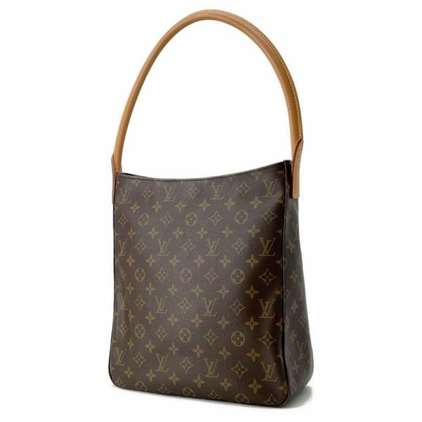 ルイヴィトン ショルダーバッグ モノグラム ルーピングGM M51145 LOUIS VUITTON ワンショルダー