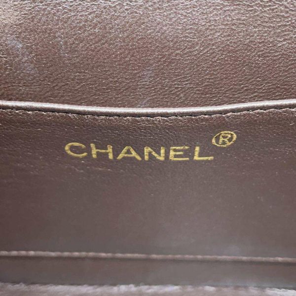 シャネル ハンドバッグ バニティ マトラッセ ココマーク プラチェーン スエード CHANEL バッグ