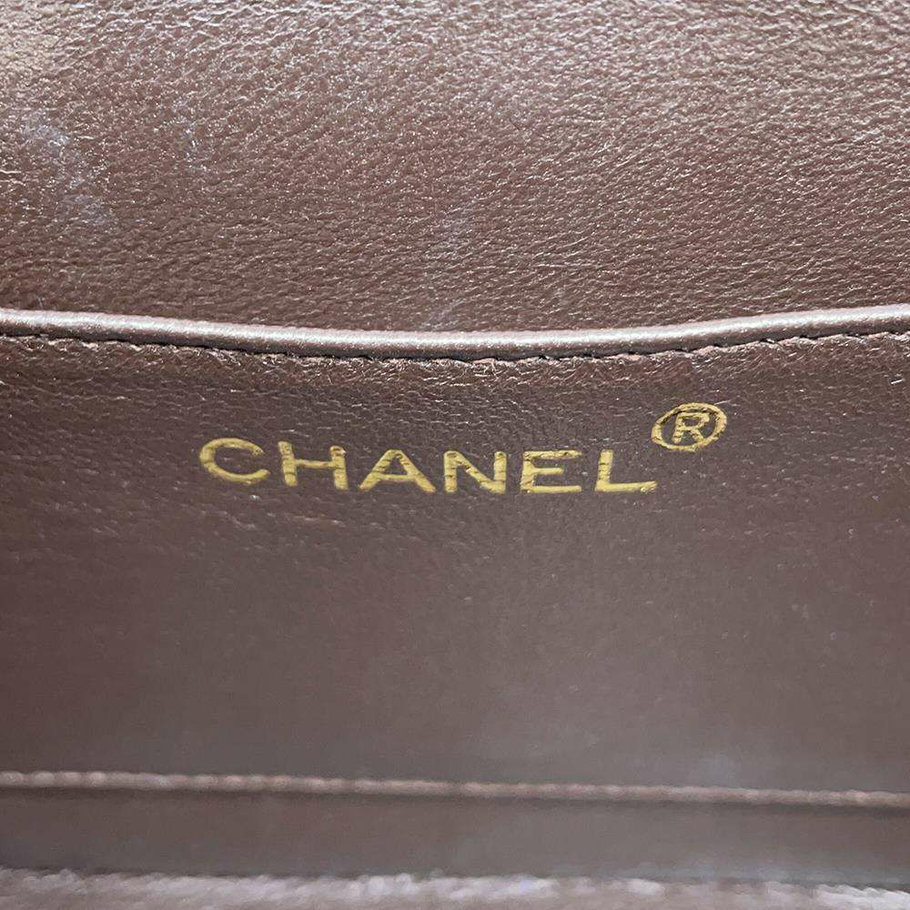 シャネル ハンドバッグ バニティ マトラッセ ココマーク プラチェーン スエード CHANEL バッグ