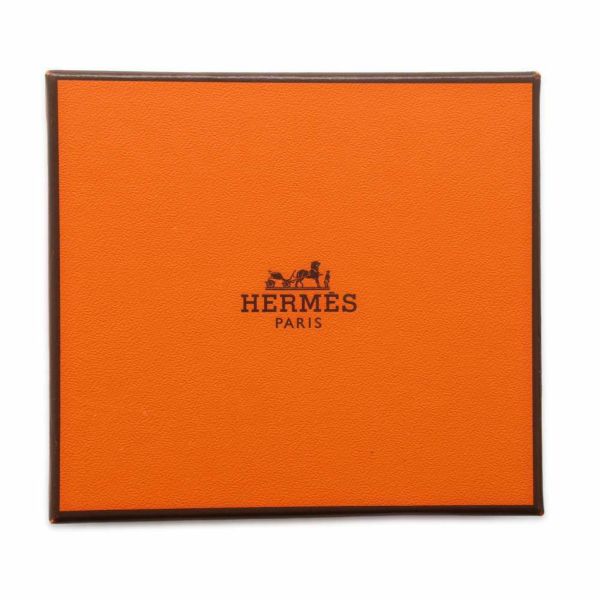 エルメス コインケース バスティア エトゥープ シェブルミゾル B刻印 HERMES 財布