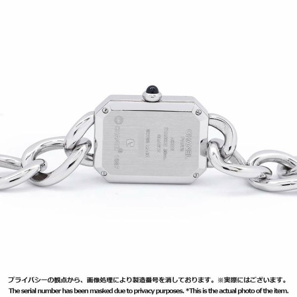 シャネル プルミエール チェーン L H0452 CHANEL 腕時計 レディース 黒文字盤