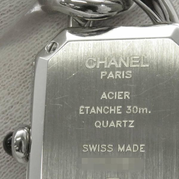 シャネル プルミエール チェーン L H0452 CHANEL 腕時計 レディース 黒文字盤