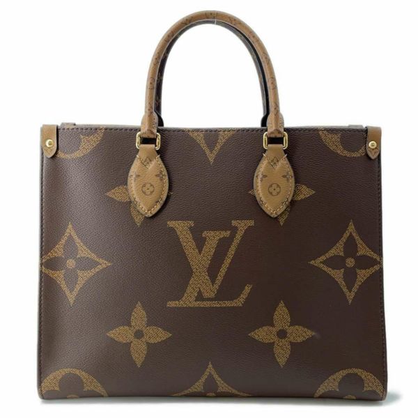 ルイヴィトン トートバッグ モノグラム・リバース ジャイアント オンザゴーMM M45321 LOUIS VUITTON ハンドバッグ