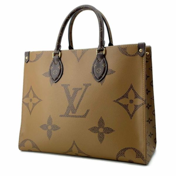 ルイヴィトン トートバッグ モノグラム・リバース ジャイアント オンザゴーMM M45321 LOUIS VUITTON ハンドバッグ