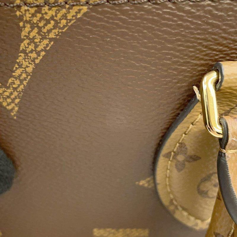 ルイヴィトン トートバッグ モノグラム・リバース ジャイアント オンザゴーMM M45321 LOUIS VUITTON ハンドバッグ