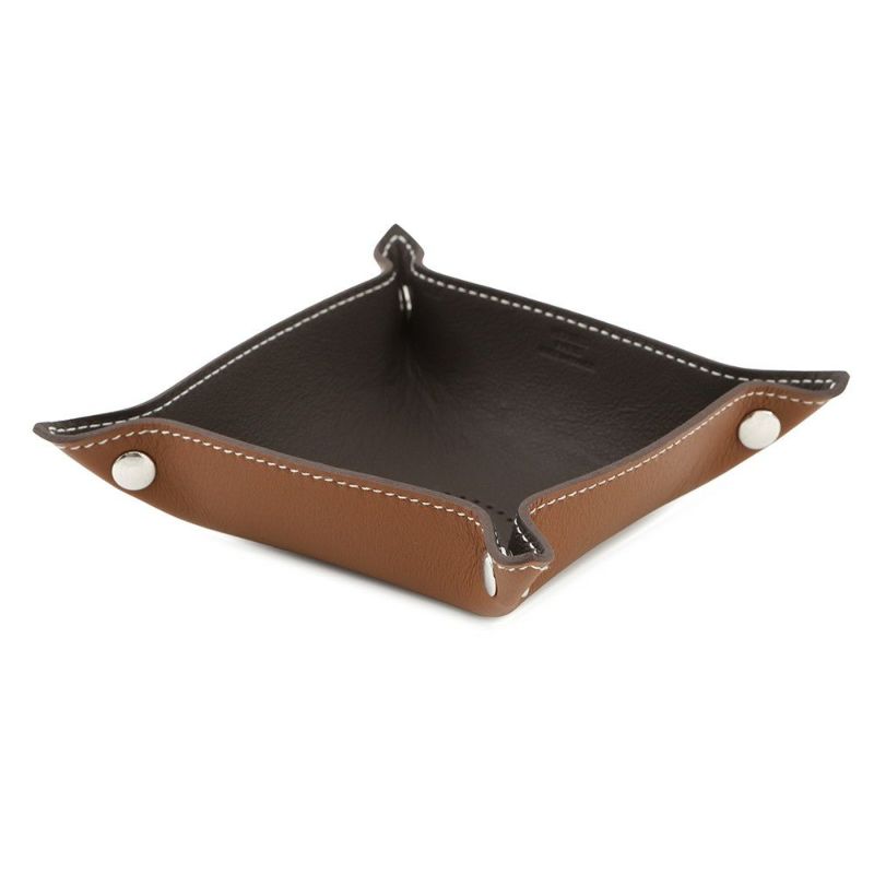 エルメス トレー ヴィド・ポッシュ ミニ  ミーズ・エ・ルランス・デスク エベンヌ/フォーヴ/シルバー金具 トリヨンクレマンス K刻印