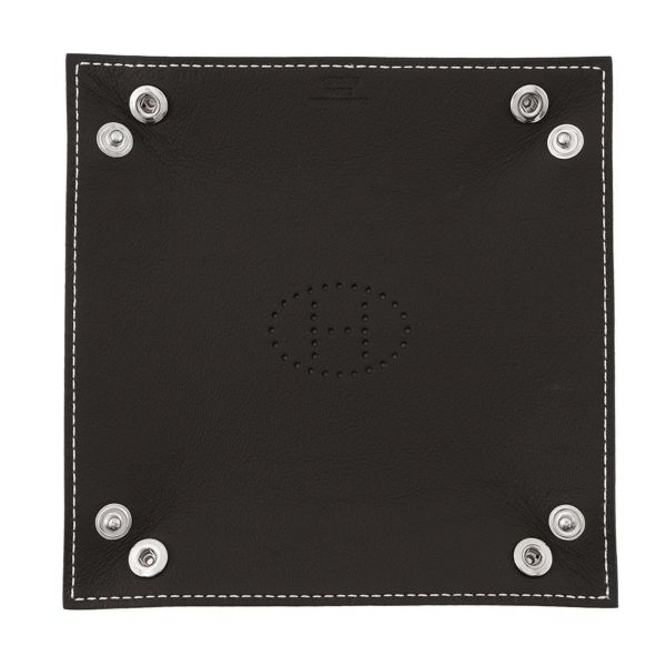 エルメス トレー ヴィド・ポッシュ ミニ  ミーズ・エ・ルランス・デスク エベンヌ/フォーヴ/シルバー金具 トリヨンクレマンス K刻印