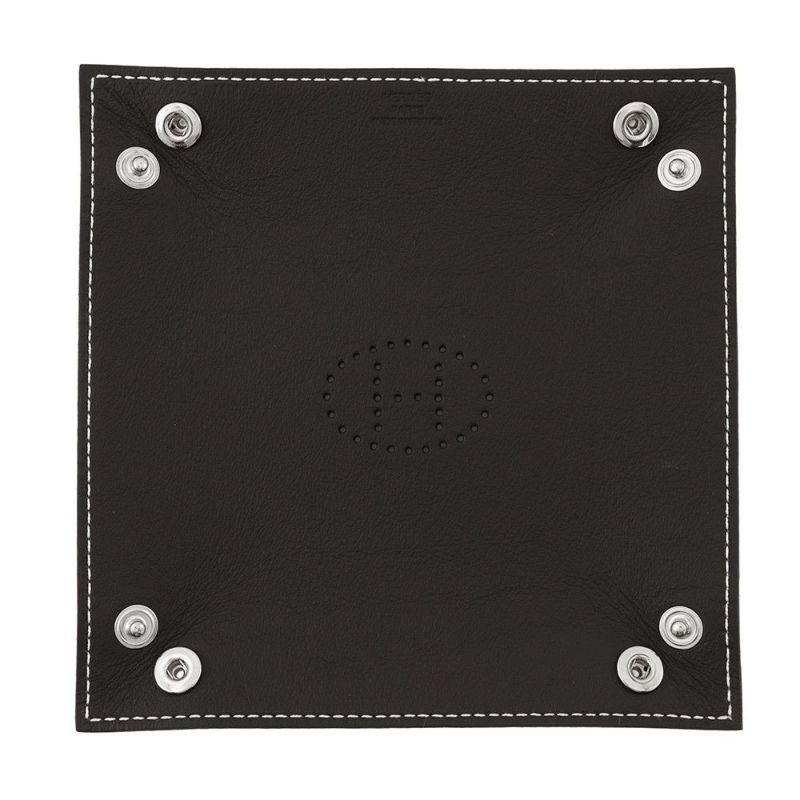 エルメス トレー ヴィド・ポッシュ ミニ  ミーズ・エ・ルランス・デスク エベンヌ/フォーヴ/シルバー金具 トリヨンクレマンス K刻印