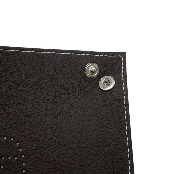 エルメス トレー ヴィド・ポッシュ ミニ  ミーズ・エ・ルランス・デスク エベンヌ/フォーヴ/シルバー金具 トリヨンクレマンス K刻印