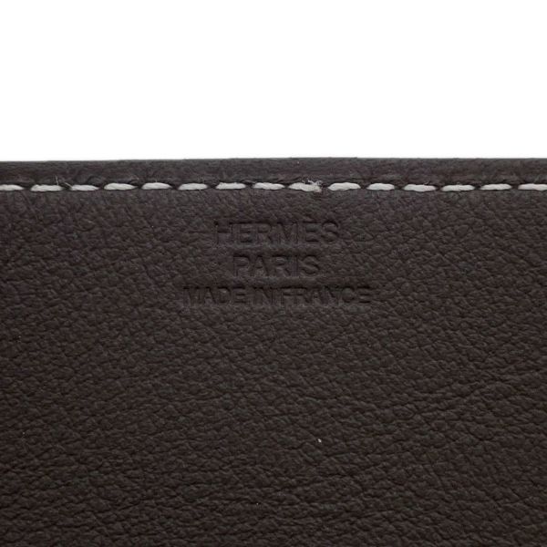 エルメス トレー ヴィド・ポッシュ ミニ  ミーズ・エ・ルランス・デスク エベンヌ/フォーヴ/シルバー金具 トリヨンクレマンス K刻印